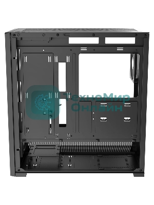 Корпус Ocypus Delta C70 BK ARGB, Midi-Tower, чёрный, 4 x 120 мм