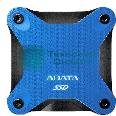 Внешний SSD ADATA SD620, 2TB, USB 3.2 Gen 2 Type-A, R/W 550/480, синий