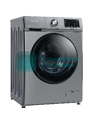 Стиральная машина Бирюса WM-SL1014/15 M металлический, загрузка фронтальная 10 кг, 1400 об/мин, класс А+++