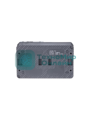 Блок ОП AtlasDesign Profi54 розетка 16А 250В с заземл. защ. шторки + 1-кл. выключатель 10А IP54 антрацит SchE