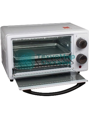 Мини-печь Великие Реки Воронеж-5, 900 Вт, 9 литров, таймер на 60 минут, функции духовки, гриля, тостера, быстрый нагрев, компактный размер