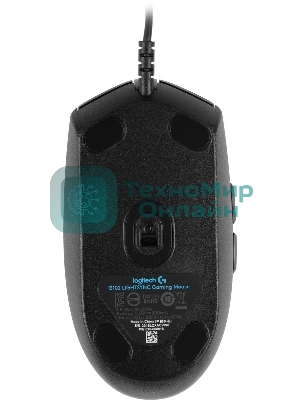 Мышь проводная Logitech G102 LIGHTSYNC черный, 8000 dpi, USB, кнопки - 6
