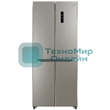 Холодильник Бирюса CD 405 I нержавеющая сталь двухкамерный 289/130л морозилка снизу Side by Side