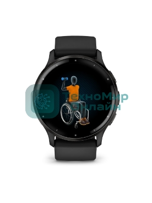 Умные часы Garmin Venu 3 черный 45мм