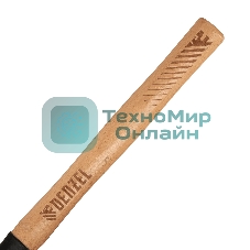 Молоток слесарный Denzel 300 г, кованый квадратный боек, буковая рукоятка