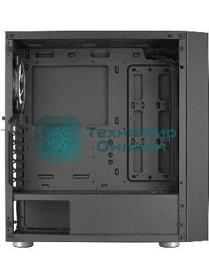 Компьютерный корпус Aerocool / Formula Skribble черный без БП ATX 2x120mm 2xUSB3.0 audio bott PSU