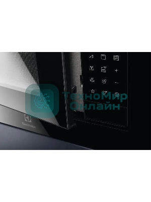 Встраиваемая микроволновая печь Electrolux LMS4253TMX/с грилем, объем 25 л., высота 390 мм, черный/нерж. Сталь
