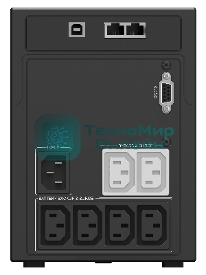 Источник бесперебойного питания Ippon Smart Power Pro II 1200 720Вт 1200ВА черный