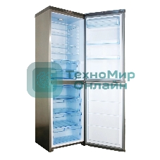 Холодильник ОРСК 177 NG нержавеющая сталь двухкамерный 220/160л морозилка снизу капельная система