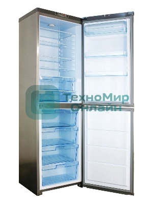 Холодильник ОРСК 177 NG нержавеющая сталь двухкамерный 220/160л морозилка снизу капельная система