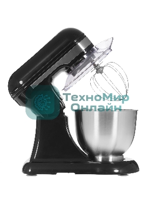 Миксер Galaxy Line GL 2230, черный, планетарный, 700 Вт, 12 скоростей