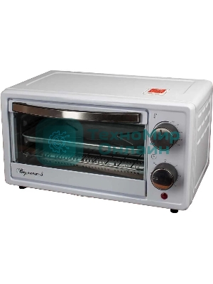 Мини-печь Великие Реки Воронеж-5, 900 Вт, 9 литров, таймер на 60 минут, функции духовки, гриля, тостера, быстрый нагрев, компактный размер