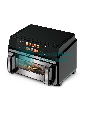 Аэрогриль BRAYER BR2055 черный, 2200 Вт, 11 л, сенсор, 10 программ