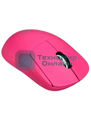 Мышь беспроводная Logitech G PRO X Superlight 2 розовый, 32000 dpi, радиоканал, USB, кнопки - 5