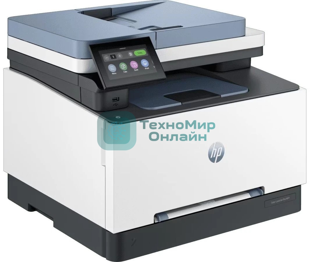 МФУ лазерное HP Color LaserJet Pro MFP 3303sdw, A4, цветной, печ. до 25 стр/мин., скан. до 19/8 стр/мин., 600x600 dpi, USB, Ethernet (RJ-45), Wi-Fi