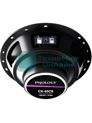 Колонки автомобильные Prology CX-65CS 180Вт 90дБ 4Ом 16см (6.5дюйм) (ком.:2кол.) компонентные двухполосные