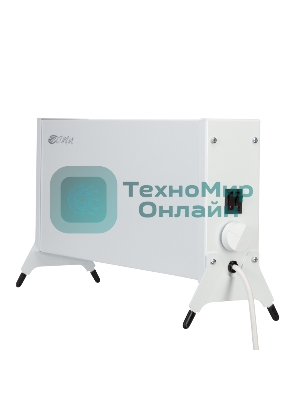 Конвектор СОКОЛ Такса 60-0121, белый, 1000 Вт, 15 м2, механический термостат