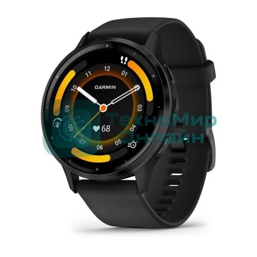 Умные часы Garmin Venu 3 черный 45мм