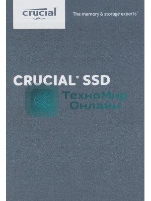 Накопитель SSD Crucial T500 4Tb PCIe Gen4 NVMe M.2 SSD CT4000T500SSD3