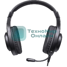 Проводные наушники Redragon Hylas черный, полноразмерные, Jack 3.5 мм, встроенный микрофон, RGB-подсветка