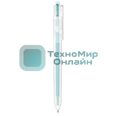 Ручка гелевая автоматическая Deli Delight EG118-LB прозрачный, светло-синие чернила, линия 0.5мм