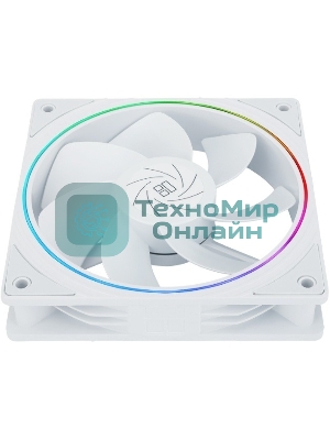 Кулер для корпуса Thermalright TL-S12RW Reverse (120x120x25mm, 4-pin PWM, ARGB, 47.6CFM, 23.2dBA, 1500RPM, White)