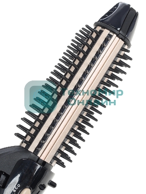 Выпрямитель для волос Centek CT-2013 черный/золотистый, 30 мм, 200 °C, 1 режим