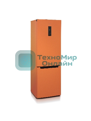 Холодильник Бирюса Б-T960NF оранжевый двухкамерный 240/100 л морозилка снизу, No Frost