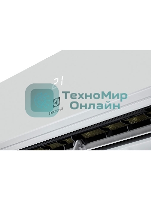 Внутренний блок сплит-системы Electrolux EACS/I-07HAL/N8/in инвертор, 7000 BTU, 20 м², 23 дБ, охлаждение, обогрев, осушение, белый