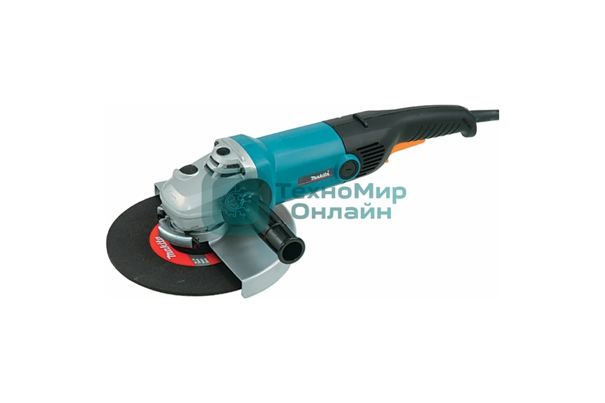 Угловая шлифовальная машина Makita GA9010C УШМ,ф230мм,2000Вт,6000об\м,5.4кг,кор,электронная стабилизация