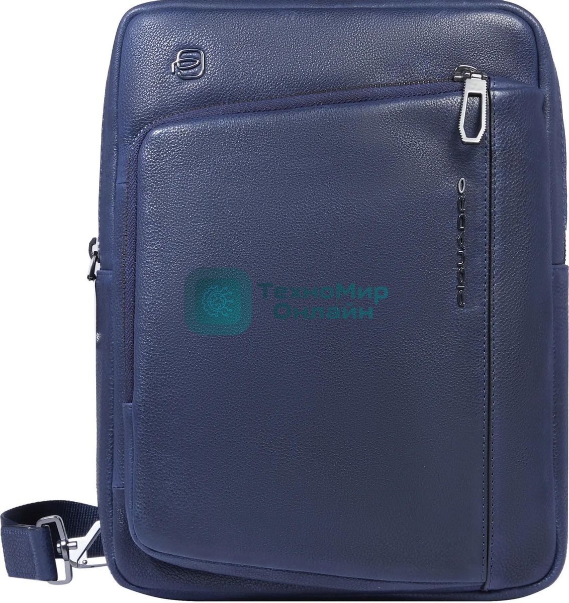 Сумка мужская Piquadro Cronus CA1816S134/BLU, натур.кожа, синий