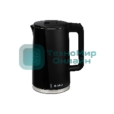 Чайник электрический Energy E-208 1.7 л,черный, двойной корпус