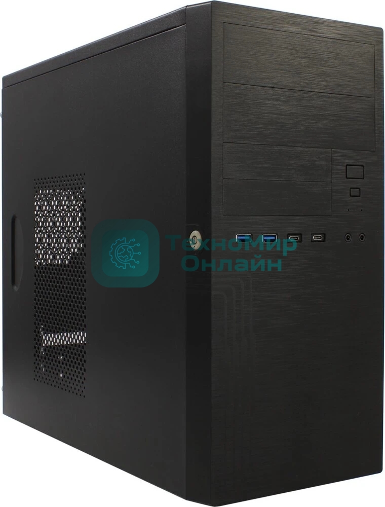 Компьютерный корпус InWin ES555BK PM-500ATX-F U3*2+U2*2 +2*combo Audio (PSU Powerman) 6184134