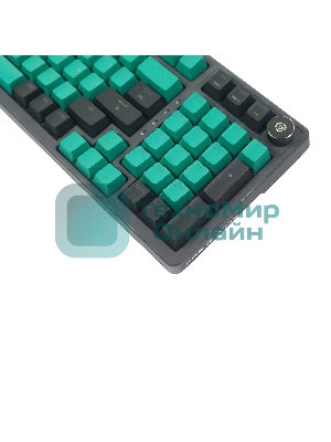 Клавиатура Raskat KM005 проводная, USB Type-A, чёрный/серый