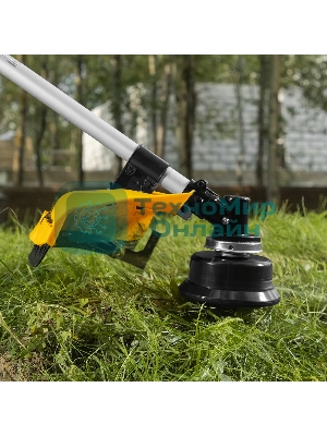 Триммер Denzel DT 43 бензиновый 43см3 2.5 лс. неразъемная штанга состоит из 2 частей