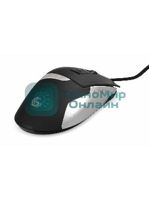 Мышь проводная Gembird MG-520 черный, 3200 dpi, USB, кнопки - 6