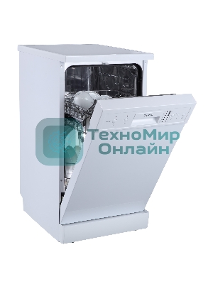 Посудомоечная машина Бирюса DWF-409/6 W, белый, 44.8 см, 9 компл., 49 дБ, класс A++