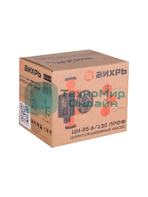 Насос центробежный Вихрь Профессионал ЦН-25-6/130 90Вт 3000л/час (68/7/15)