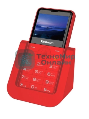 Мобильный телефон Xenium X700 красный
