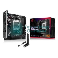 Материнская плата ASUS ROG STRIX B850-I GAMING WIFI, AM5, AMD B850, 2xDDR5, 2xM.2, 2xSATA, PCIe 4.0 x16, 1xHDMI, 1xUSB Type-C, 1x2.5Gb LAN, Wi-Fi 7, Bluetooth 5.4, 5xUSB-A 10Gbps, 1xUSB-C 20Gbps, 2xUSB-A 2.0, 3x3.5 мм, S/PDIF, 7.1, Mini-ITX