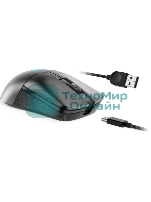 Мышь беспроводная Lenovo Legion M600s Qi Wireless Gaming темно-серый оптическая 19000dpi BT/Radio USB (GY51H47355)