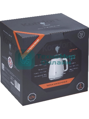 Чайник электрический LEONORD LE-1546 (1.7 л) белый (111161)