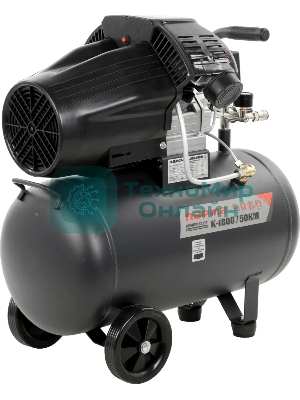 Компрессор поршневой Парма K-1800/50КМ масляный 285л/мин 50л 1800Вт серый/черный