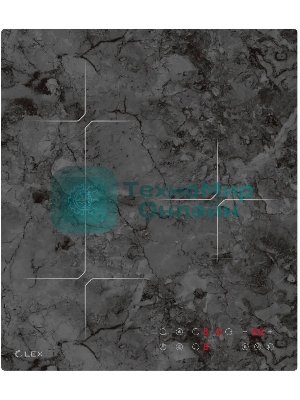 Индукционная варочная поверхность Lex EVI 430 F DS серый