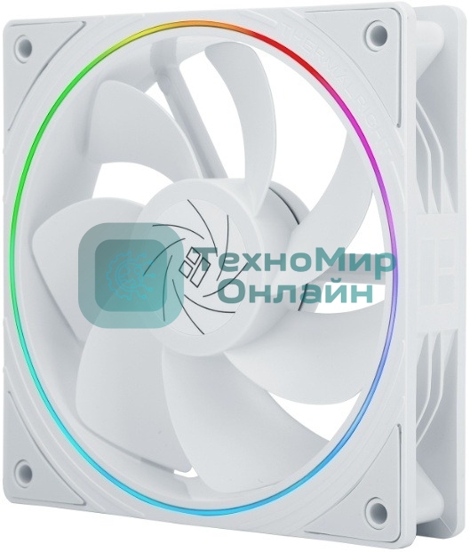 Кулер для корпуса Thermalright TL-S12RW Reverse (120x120x25mm, 4-pin PWM, ARGB, 47.6CFM, 23.2dBA, 1500RPM, White)