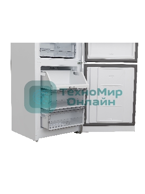 Холодильник Hotpoint HT 5200 C W белый двухкамерный 240/83л морозилка снизу, No Frost
