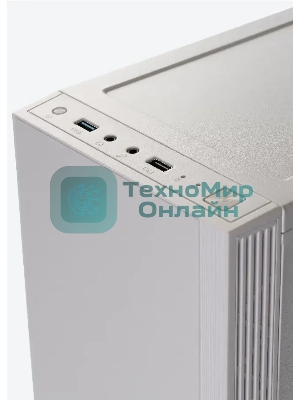 Корпус ATX Eurocase M12 белый, ABS пластик, 2*USB2.0, USB3.0, HD AUDIO