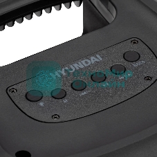 Минисистема Hyundai H-MC1230 черный 40Вт FM USB BT micro SD