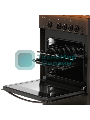 Плита газовая Gefest ПГ 3200-06 К36 коричневый, конфорок 4 шт, духовка 42 л, 50 см x 85 см x 53 см