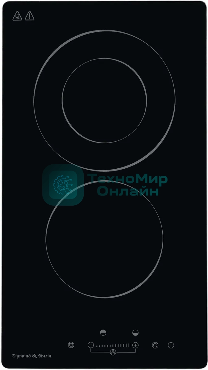 Электрическая варочная панель Zigmund & Shtain CN 42.3 B Hi-Light, независимая, черный